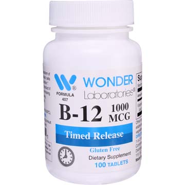 Vitamin B-12 1000 mcg | Timed Release