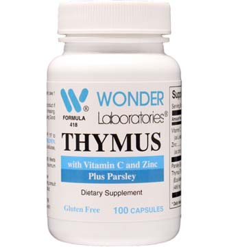 Thymus w/ Vitamin C and Zinc + Parsley