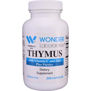 Thymus w/ Vitamin C and Zinc + Parsley