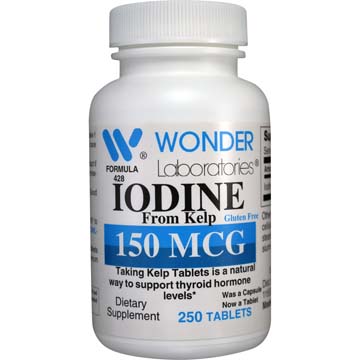 Iodine from Kelp 150 mcg