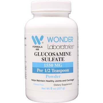 Glucosamine Sulfate Powder 3100 mg per Teaspoon