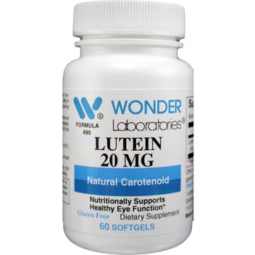 Lutein 20 mg | Natural Carotenoid for Vision Support