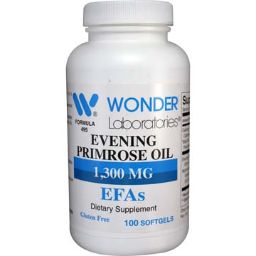 Evening Primrose Oil 1300 mg | Essential Fatty Acids