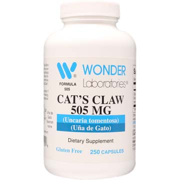 Cat's Claw 505 mg | Uncaria tomentosa - Una de Gato