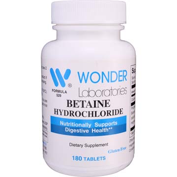 Betaine Hydrochloride - Nutritional Support for Digestion