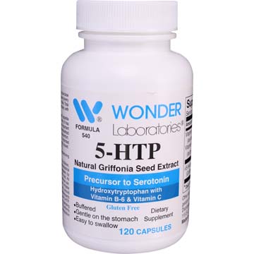 5-HTP | Natural Griffonia Seed Extract + Vitamin C and B-6