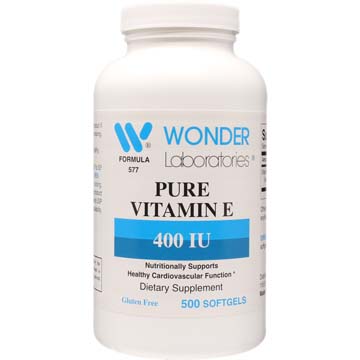 Vitamin E 400 IU | Cardiovascular Function Support