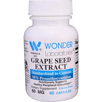 Grape Seed Extract | Standardized to 95% Proanthocyanidins