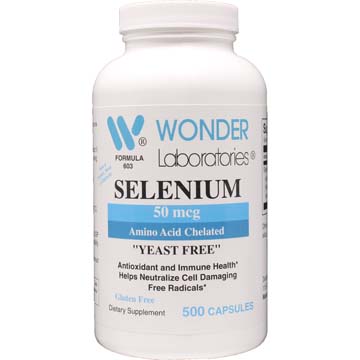 Selenium 50 mcg | Amino Acid Chelated 