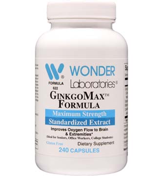 GinkgoMax™ Formula - Ginkgo Biloba Maximum Strength