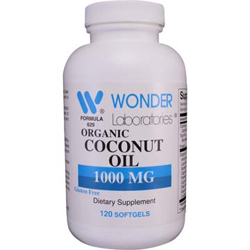 Organic Coconut Oil 1000 mg