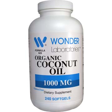 Organic Coconut Oil 1000 mg