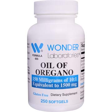 Oil Of Oregano | Equivalent to 1500 mg