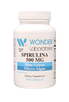 Spirulina 500 mg | Blue Green Micro Algae