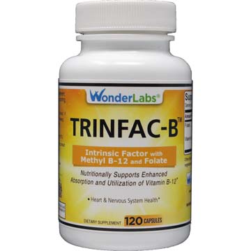TRINFAC-B Intrinsic Factor Vitamin B12 as Methylcobalamin