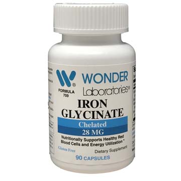 Iron Glycinate 28 mg