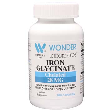 Iron Glycinate 28 mg