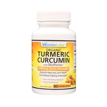Organic Turmeric Curcumin w/ BioPerine® | 1600 mg