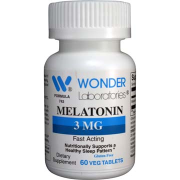 Melatonin 3 mg | Support for Healthy Sleep Patterns