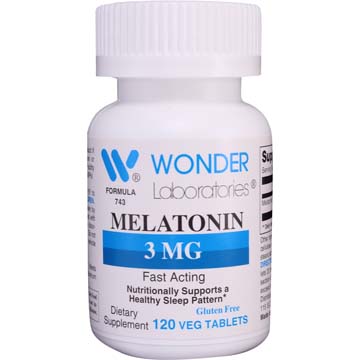 Melatonin 3 mg | Support for Healthy Sleep Patterns