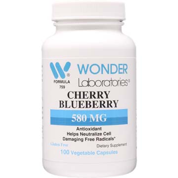 Cherry Blueberry 580 mg | Free Radical Fighting Antioxidants