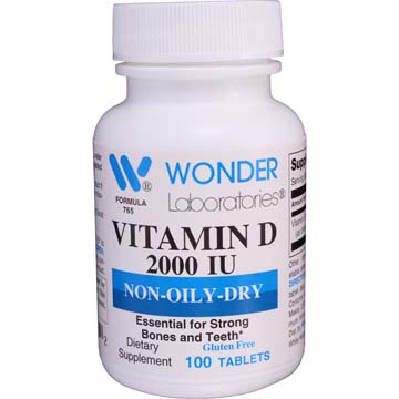 Vitamin D Natural Dry D 2000 IU