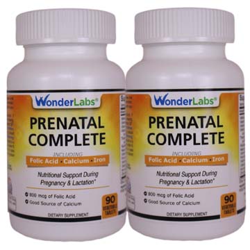 Prenatal Complete | w/ Folic Acid, Calcium, Iron