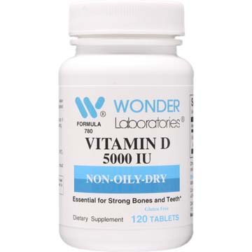 Vitamin D-3 5000 IU | Non-Oily-Dry