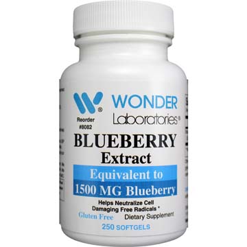 Blueberry Extract | Equivalent to 1500 mg Blueberry