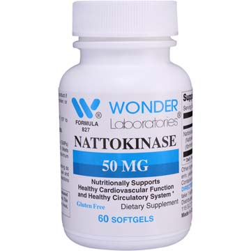 Nattokinase 50 mg Softgels
