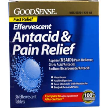 Alka-Seltzer Comparable Pain Relief Effervescent