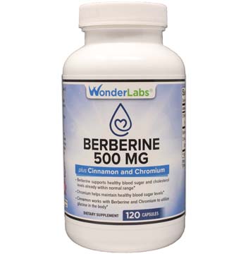 Berberine 500 mg + Cinnamon and Chromium