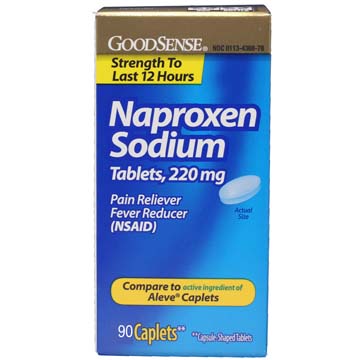 Naproxen Sodium - Pain Reliever and Fever Reducer (NSAID)
