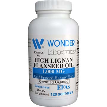 Flaxseed Oil High Lignan 1000 mg