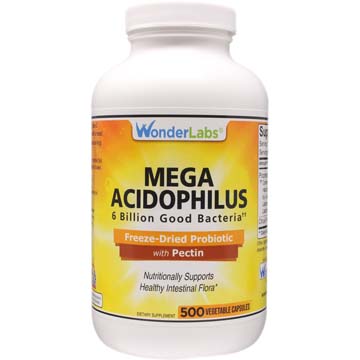 Mega Acidophilus Probiotic | 6 Billion Microorganisms†