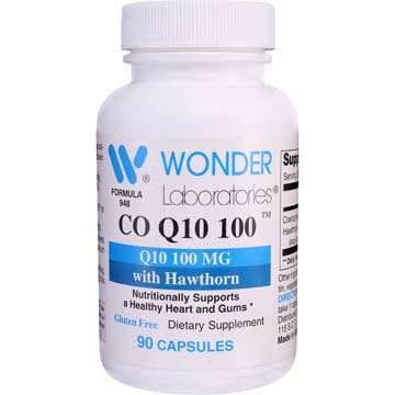 Co-Enzyme Q10 100 mg CO Q10 100 with Hawthorn