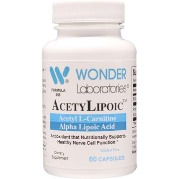 AcetylLipoic | Acetyl L-Carnitine and Alpha Lipoic Acid