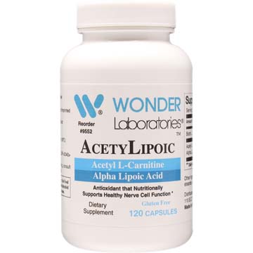 AcetylLipoic | Acetyl L-Carnitine and Alpha Lipoic Acid