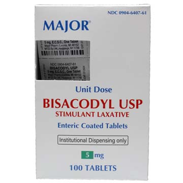 Bisacodyl Stimulant Laxative Tablets