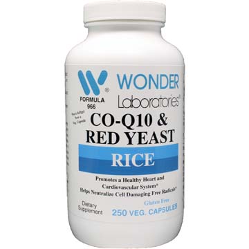 CO-Q10 and Red Yeast Rice | Healthy Heart and Cardiovascular Function