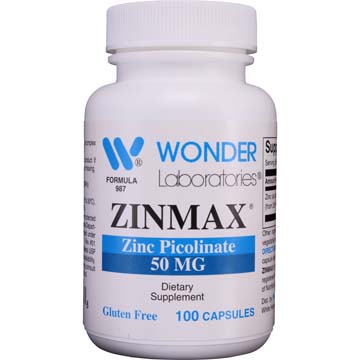 Zinmax | Zinc Picolinate 50 mg