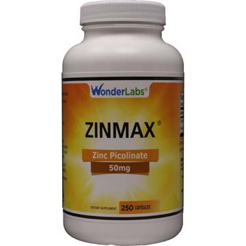Zinmax | Zinc Picolinate 50 mg