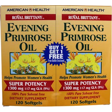Evening Primrose Oil | Super Potency 1300 mg 117 mg GLA