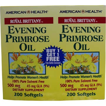 Evening Primrose Oil | 500 mg 45 mg GLA