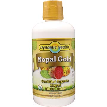 Nopal Gold - Organic Certified - Nopal Cactus Juice