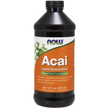 ACAI Liquid Concentrate Equivalent to 35,000 mg of Fresh Acai per serving
