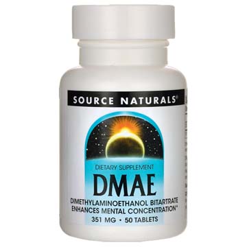 DMAE - 351 mg | Dimethylaminoethanol Bitartrate