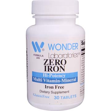 ZERO IRON Multi Vitamin-Mineral