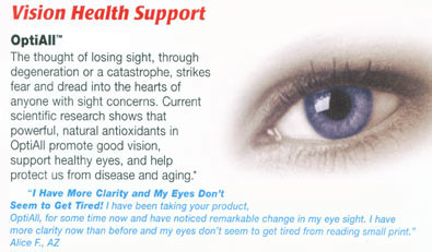 OptiAll Vision Health Support